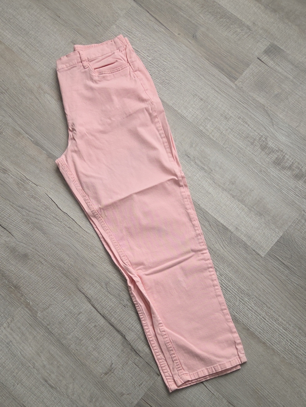 Blair Light Pink Women's Casual Straight Leg Jeans Size 16W